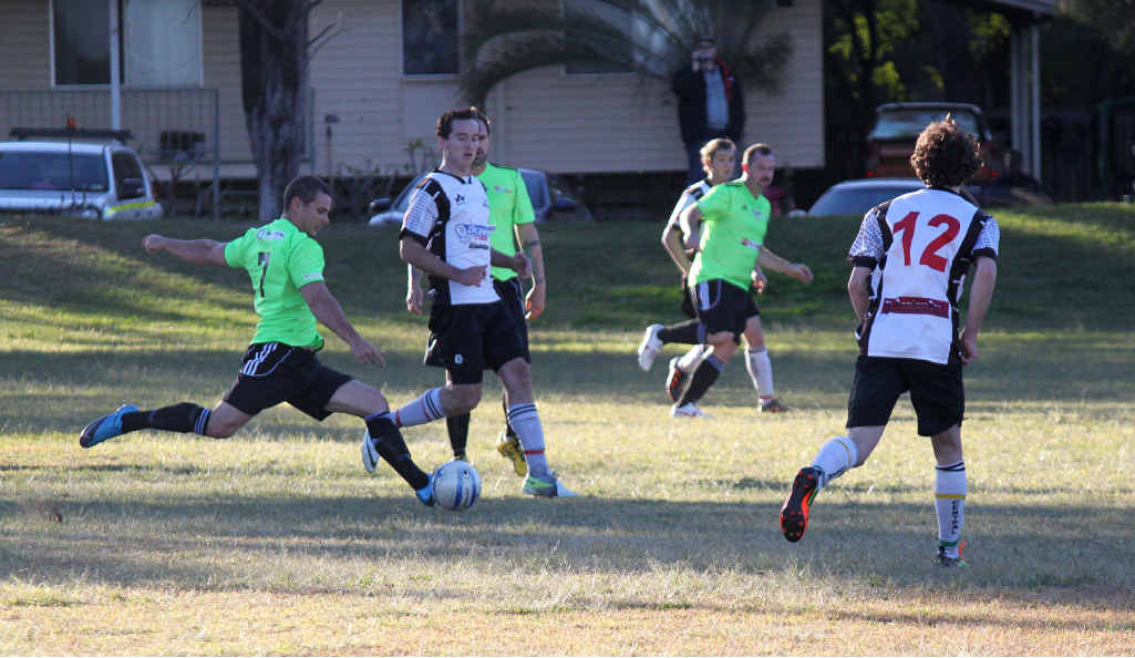 The Emerald Eagles enjoyed themselves and it showed in the scoreline. The Emerald Eagles enjoyed themselves and it showed in the scoreline.